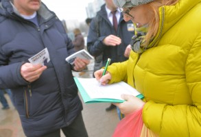 Referendum, zbiórka podpisów na Ursynowie